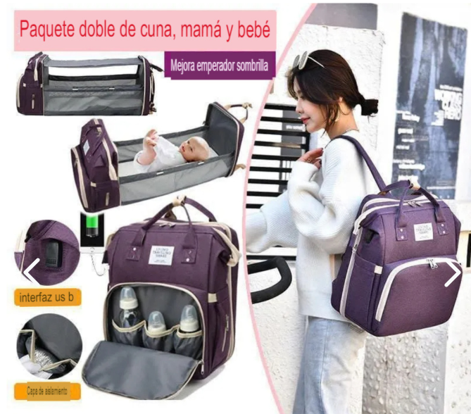 Viaje Bolso - BOLSO DE PASEO PARA BEBE 2 EN 1